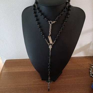 アクセサリー DOLCE&GABBANA rosary necklace 00s Dolce & Gabbana cross-charm Rosary Necklace | Gold | FARFETCH