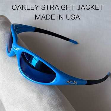 美品　90s　OAKLEY STRAIGHT JACKET 　ヴィンテージ Oakley Straight Jacket Vintage Sunglasses Made in the USA