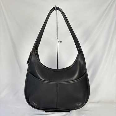 バッグ Vintage Coach Hobo Ergo Zip Black COACH Ergo Zip Hobo Leather Shoulder Bag 9025 Vintage Black