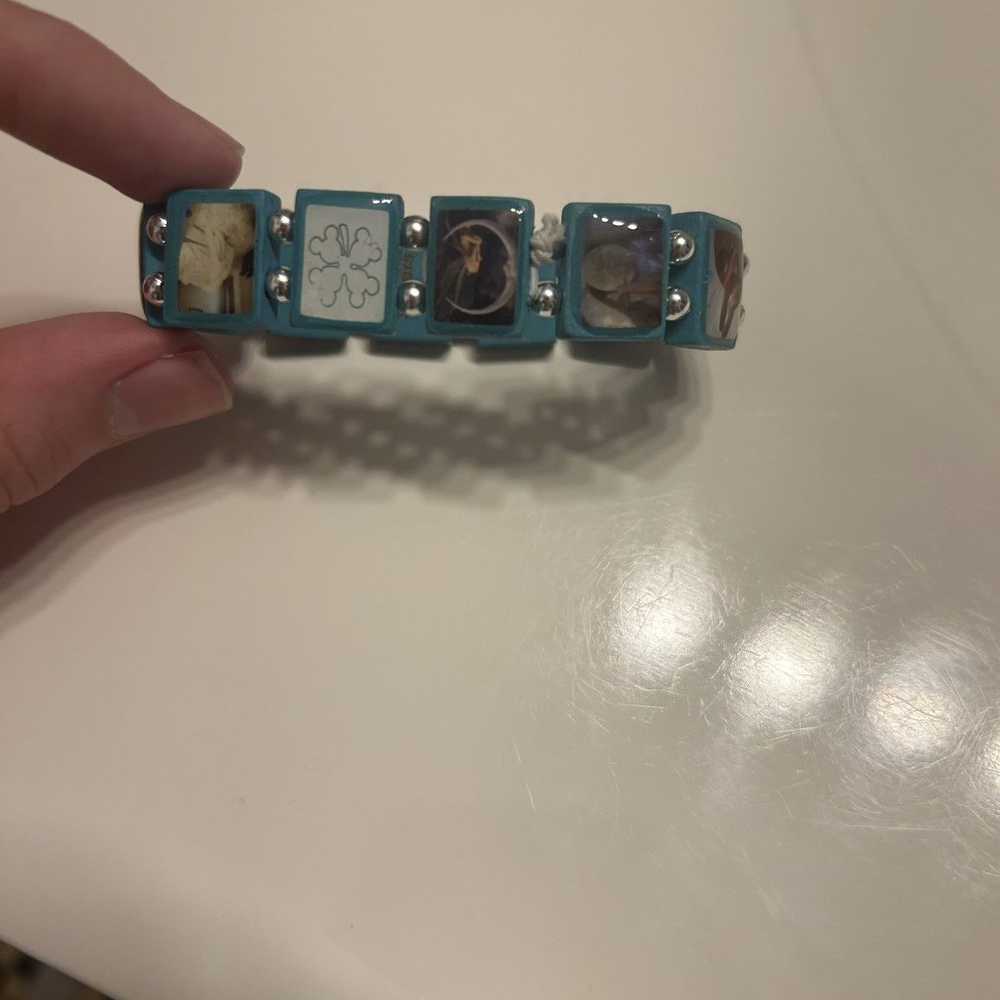 アクセサリー bazo1199 bracelet fakemink Other bazo 1199 X fakemink blue and silver bracelet - Gem