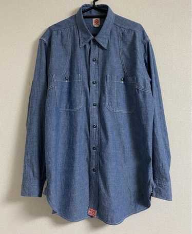 8HOUR UNION JOE McCOY シャンブレーシャツ 8HU CHAMBRAY SERVICEMAN SHIRT – The Real McCoy's
