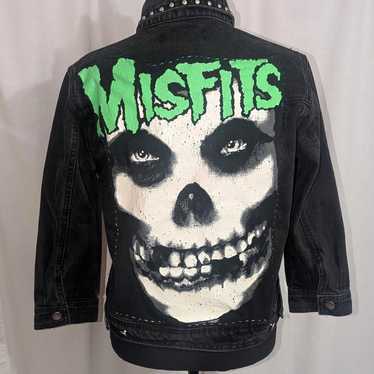 00s TornadoMart studded jacket skull Y2K