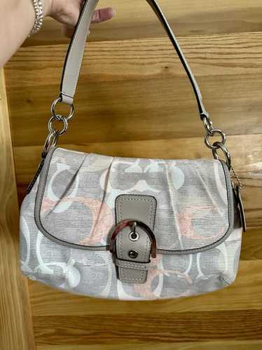 バッグ Coach Soho Optic Signature Hand Bag Coach soho optic signature - Gem