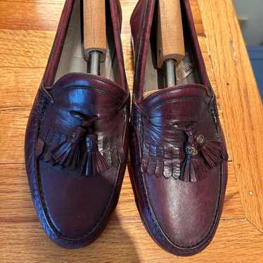 靴 vintage GUCCI enamel tassel loafers Gucci tassel loafer - Gem