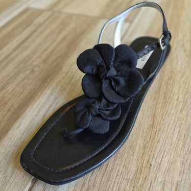 Prada flower leather sandals - Gem