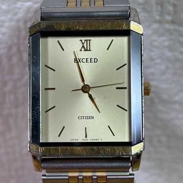 稼働品 CITIZEN EXCEED 0330-H08398Y シチズン ② 2025年最新】エクシード 0330の人気アイテム - メルカリ