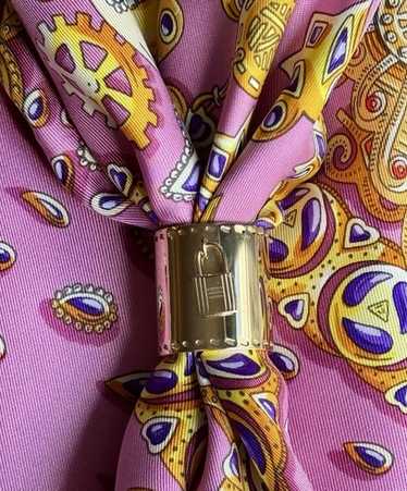 HERMES Charms Cadenas scarf ring Hermes scarf ring cadena - Gem