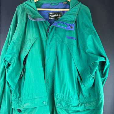 vintage 90s Timberland モッズコート Lサイズ Vintage!! Timberland Weathergear Windbreaker Outdoor Hoodie