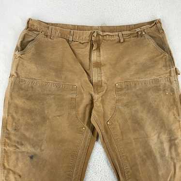 Distressed! carhartt double knee - Gem