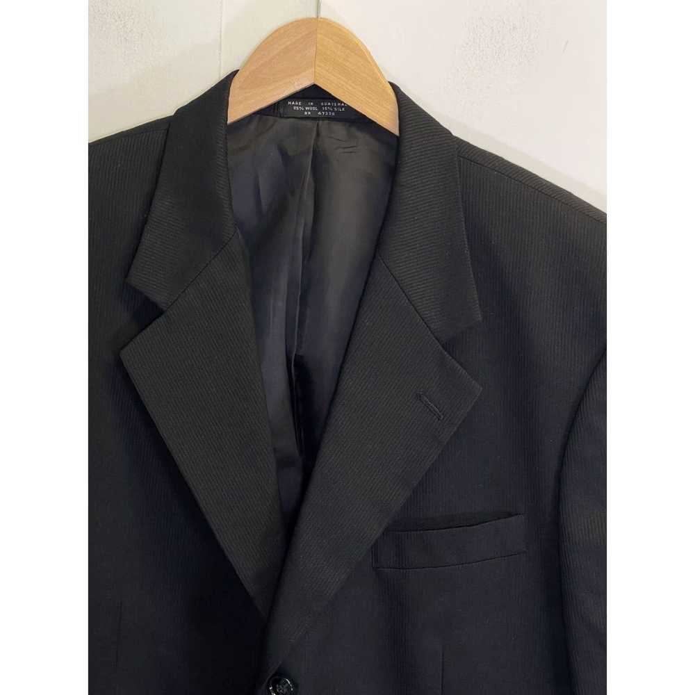 Albert Nipon VINTAGE Albert Nipon Men's Jacket Bl… - image 2