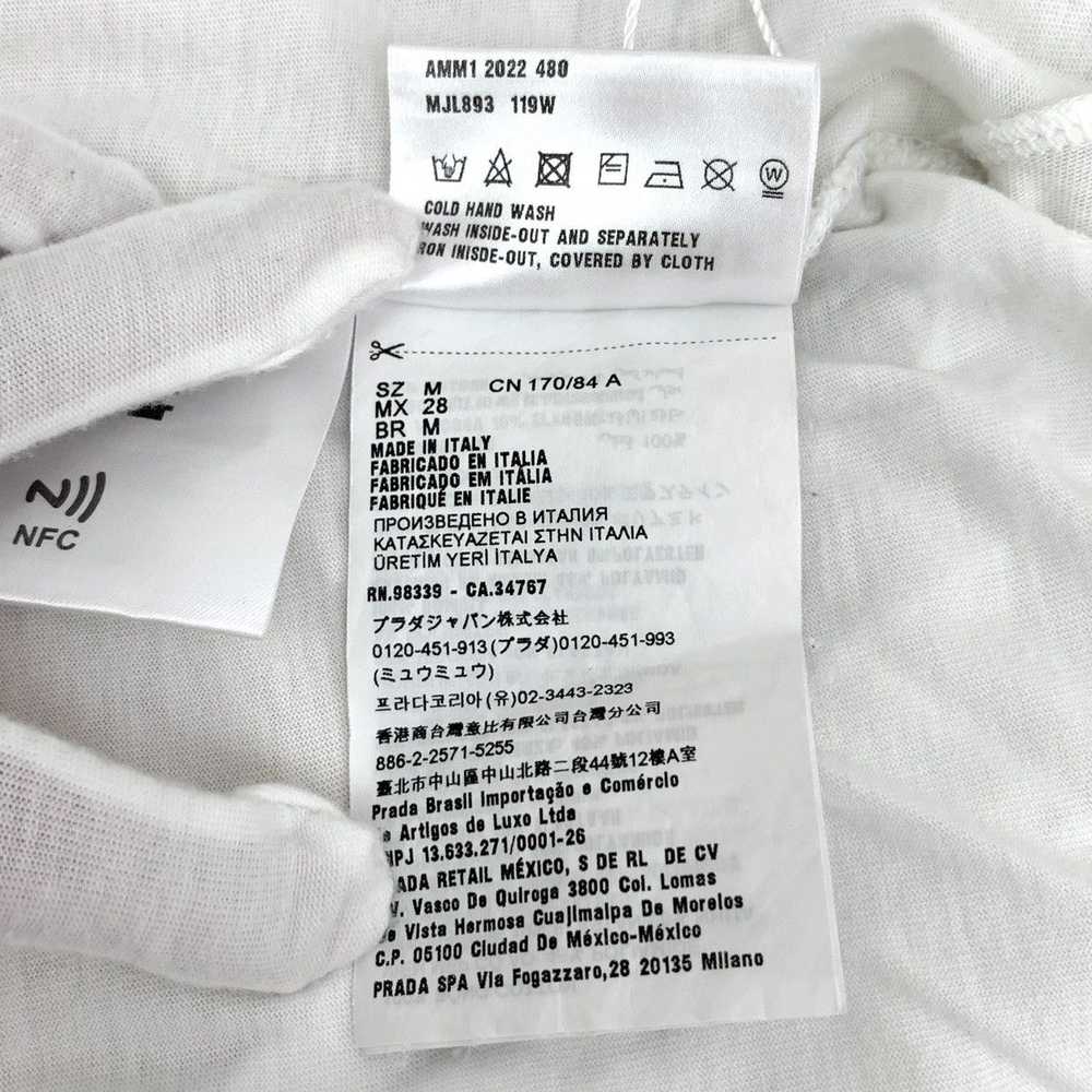 Miu Miu Miu Miu 22 collection White Striped Cotto… - image 8