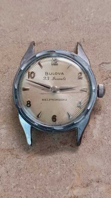 珍品　　1950's BULOVA ブローバ　23石　SELF WIDING Vintage BULOVA 23 Jewels Self-winding Automatic Men's Watch