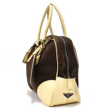 バッグ PRADA BOSTON CANVAS LEATHER HAND BAG PRADA BOSTON CANVAS LEATHER HAND BAG #QOH5CC | eBay