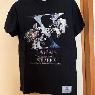 X JAPAN バンドTシャツ エックスジャパン Tシャツ WORLD TOUR X JAPAN バンドTシャツ エックスジャパン Tシャツ WORLD TOUR
