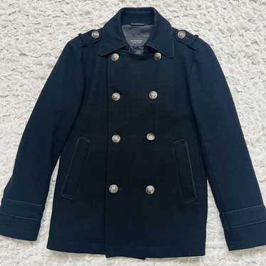 BURBERRY BLACK LABEL ネイビー ダブルブレストジャケット M Vintage Burberry Black Label Double Pocket Jacket Nova Check