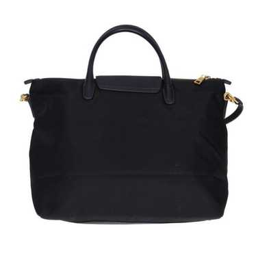 Prada Nylon 2way Tote Bag Black - Gem