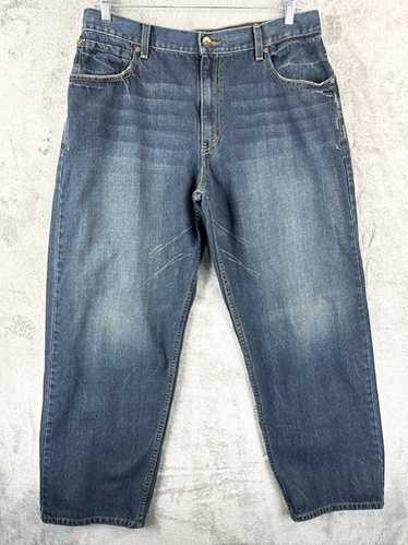 USA製 90s Levi's SilverTab \"WIDE LEG\" Levi's 90s SILVERTAB Baggy USA Made Massive Wide Leg Jeans