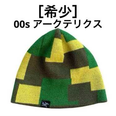 帽子 arc'teryx knit cap ARCTERYX Vintage Black Wool Knit Beanie Hat Skull Cap Mens