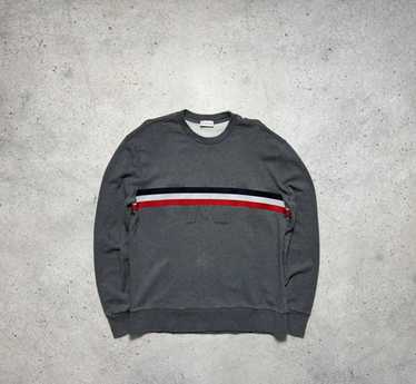 ★MONCLER★　MAGLIA　GIROCOLLO　メンズS　グレー色 ☆MONCLER☆ MAGLIA GIROCOLLO メンズS グレー色