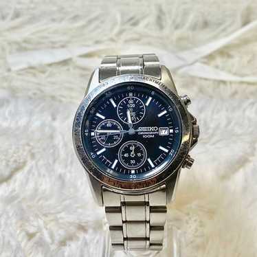 Seiko chronograph 100m 7t92-0dw0 - Gem