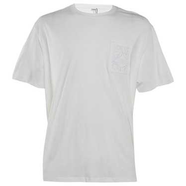 ★関税込み★ LOEWE T-SHIRT LOEWE Cotton embroidered-logo T-shirt | White | FARFETCH UZ