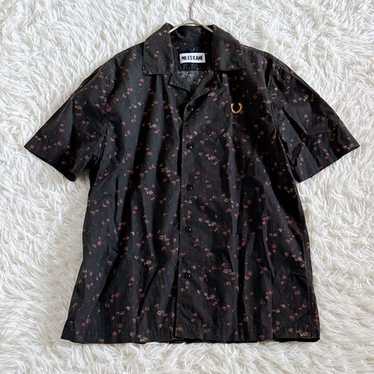 トップス FRED PERRY x MILES KANE LIBERTY PRINT Fred Perry x Miles Kane Liberty Print Bowling Shirt - Black