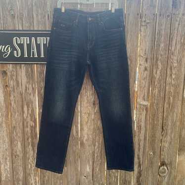 Armani Jeans えんじ色 Emporio Armani J21 Regular-Fit Stretch Jeans | Denim Blu