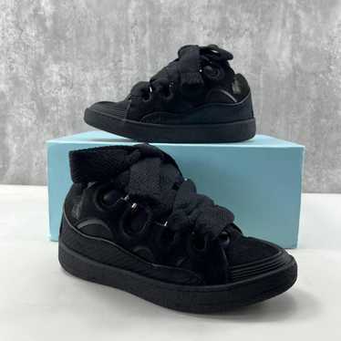 スニーカー LANVIN Men Sneakers Black FUSKDK12DRA2 10 Lanvin Men's x Future High Sole Sneakers in Black/Off White