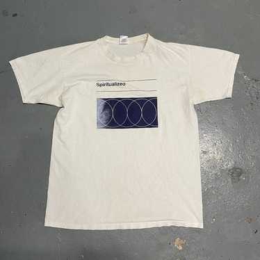 Spiritualized バンドTシャツ　紺　USED　ビンテージ Spiritualizedヴィンテージ90s spiritualizedスペースメンロック