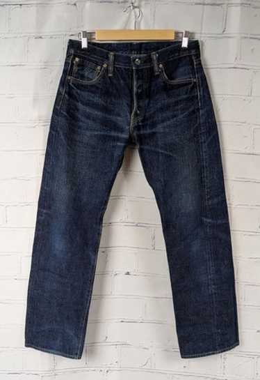 美品 SAMURAIJEANS S5000VX 濃紺 W36 SAMURAI JEANS S5000VX Straight Jeans Size 31 Indigo Cotton