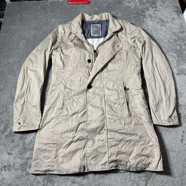 新品 G-STAR RAW MINOR SLIM TRENCH WNN S G Star Raw Trench G-STAR RAW MINOR Black 100% Cotton Trench
