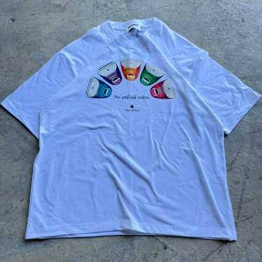 Apple Men's T-shirt - White/Multi - L – Y2K apple… - image 1