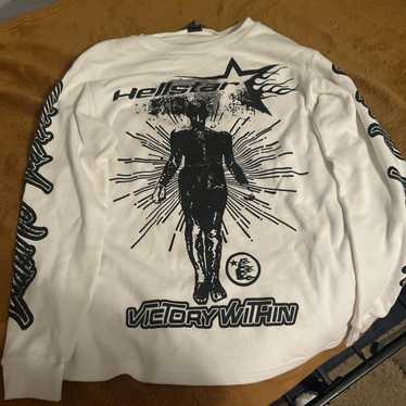 関税込み★HELLSTAR★Records 長袖 ホワイト Tシャツ IMG_0061_grande.jpg?v=1729296574