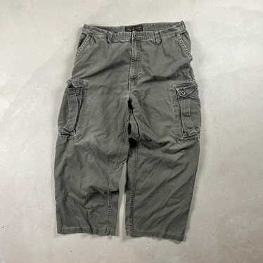 タグ付未使用 ABERCROMBIE & FITCH vintage cargo ULTRA RARE ABERCROMBIE AND FITCH DISTRESSED BROWN CARGO