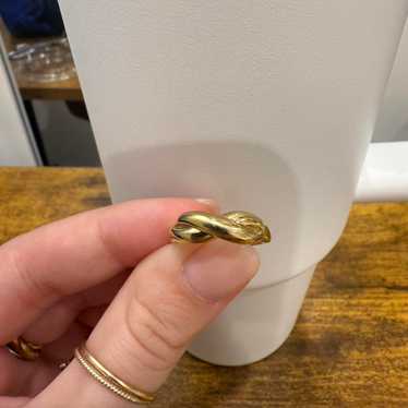Mejuri dome vermeil ring - Gem