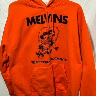 【Supreme x Melvins】Hooded Sweatshirt★BrightOrange★24SS★ Supreme Melvins Hooded Sweatshirt Bright Orange Men's - SS24