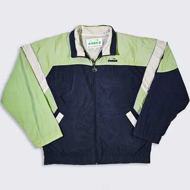 ディアドラ　ヴィンテージ　イタリア　ウインドブレーカー　M　90s Diadora vintage diadora windbreaker - Gem