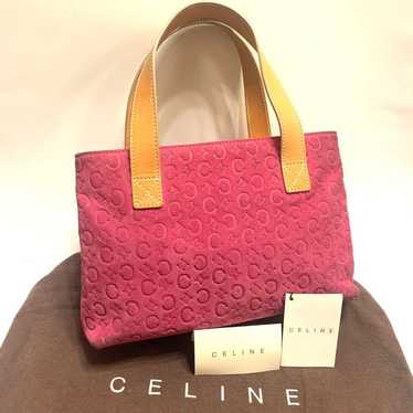 バッグ OLD CELINE SUEDE MACADAM SHOULDER BAG Celine Vintage Suede Macadam Shoulder Bag - Brown Shoulder