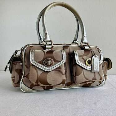 Coach signature satchel pocket - Gem