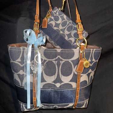 Vintage y2k denim coach - Gem