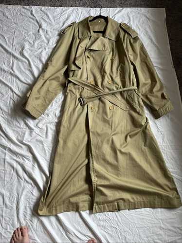 ジャケット・アウター VALENTINO Beige Oversized Trench Coat Valentino Beige Oversized Trench Coat Valentino