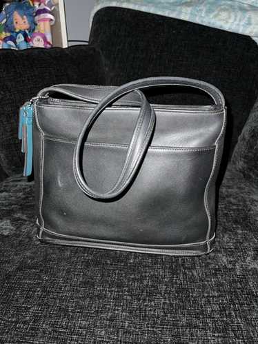 バッグ Vintage Coach Bleaker Black shoulder bag Coach Vintage Bleeker Shoulder Bag Black Leather 90s Rare