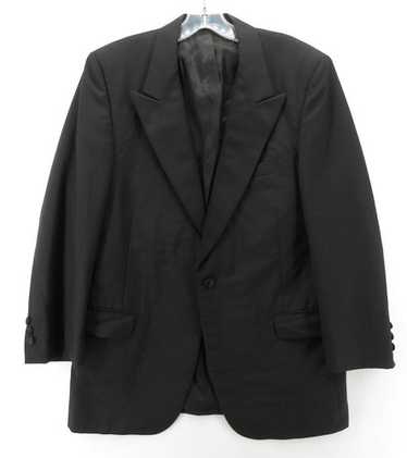 G491/ヴィンテージ BURBERRY ダブルジャケット コート 紺 00036693-01.jpg