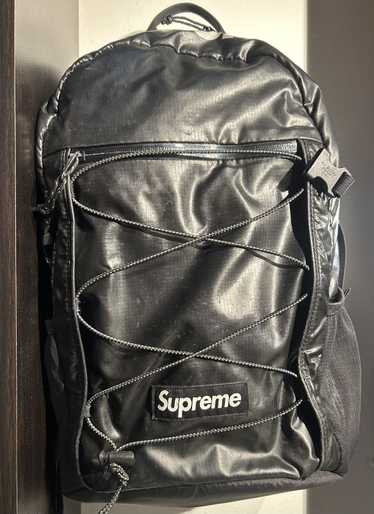 美品✨Supreme 2017AW CORDURA ブラックバックパック Supreme シュプリーム 17AW BackPack Cordura コーデュラ バック