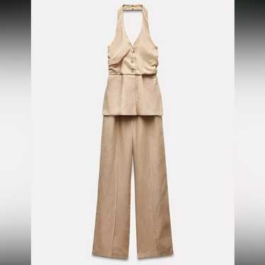 Zara linen halter - Gem