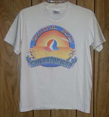 トップス 1982 Grateful Dead San Francisco Grateful Dead San Francisco Bridge T-Shirt | Mens Crater Dyed®