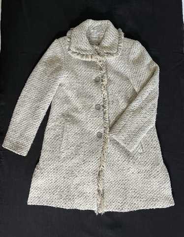 Albert Nipon Women’s Mixed Greys Textured Wool Bl… - image 1