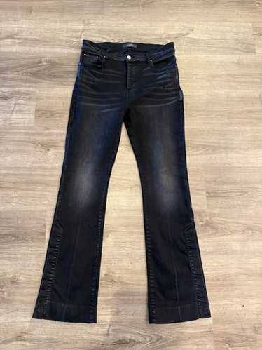 32サイズ AMIRI STACK FLAIR JEAN DARK INDIGO AMIRI Stacked Flare Jeans Clay Indigo Men's - FW22 - US