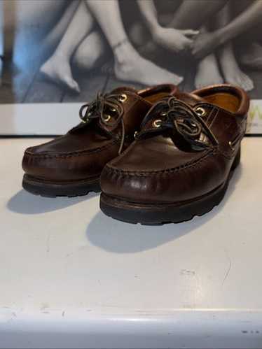 vintage TIMBERLAND 3EYE CLASSIC LUG モカシン Men's Timberland® Authentic 3-Eye Lug Handsewn Boat Shoe