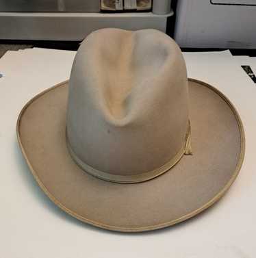 帽子 50s Vintage Stetson 3X BEAVER 7 1/2 60cm 1950s 60s Stetson 3x Beaver OPEN ROAD 7 Long OVAL Hat Fedora